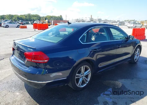 2014 Volkswagen Passat 1.8T Sel Premium from USA, damaged, VIN 1VWCT7A36EC019273